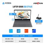 ADVAN Laptop 360 Stylus 2in1 Touchscreen