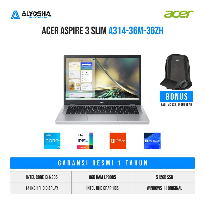 Acer Aspire 3 A314-36M-36ZH