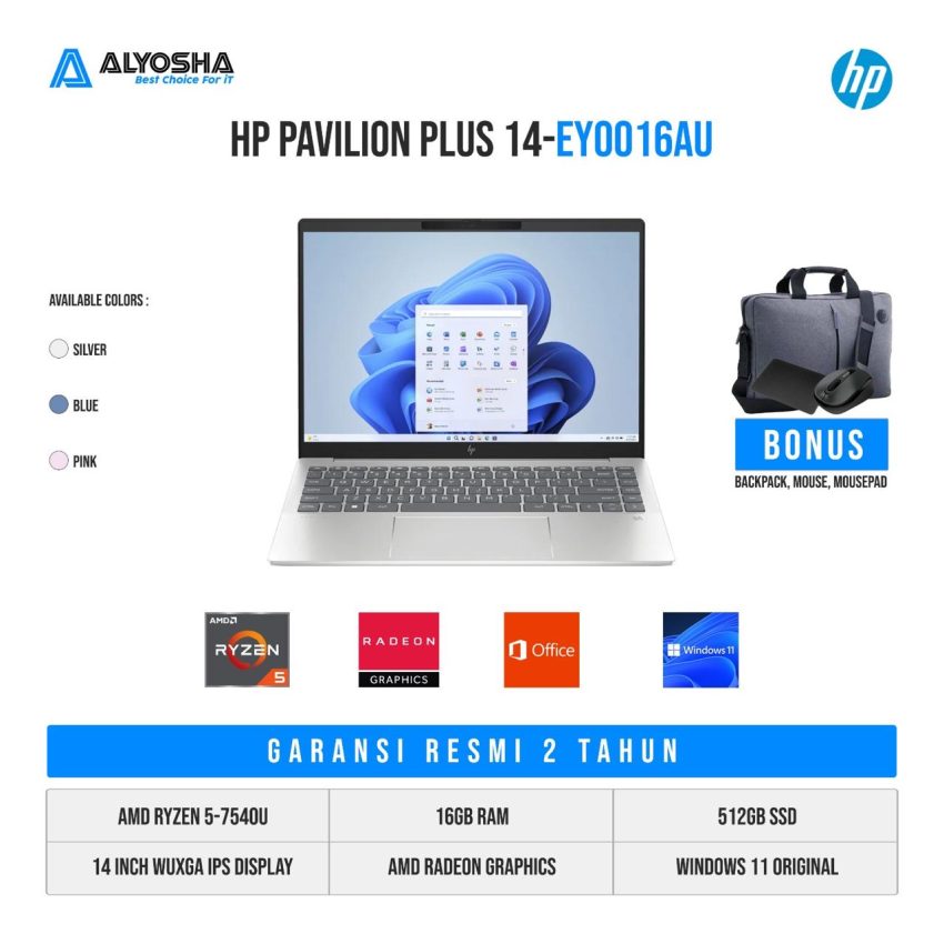 HP Pavilion Plus 14-EY0016AU