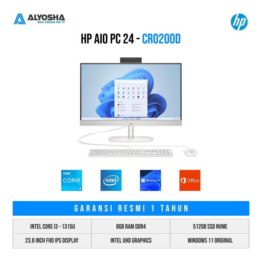 PC HP AIO 24 cr0200d