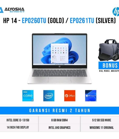 HP 14 ep0260TU GOLD / ep0261TU SILVER