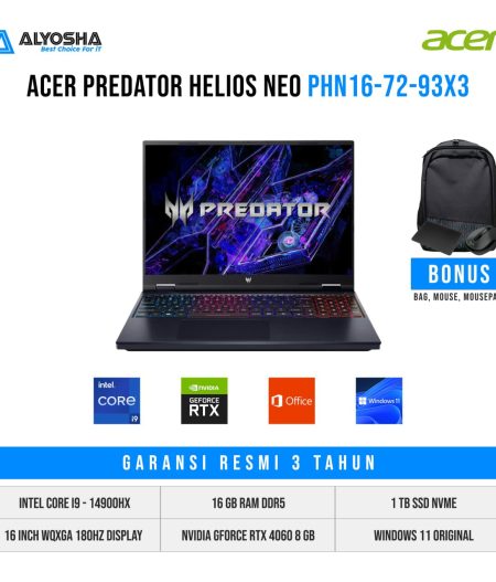 Acer Helios Neo PHN16 72 93X3