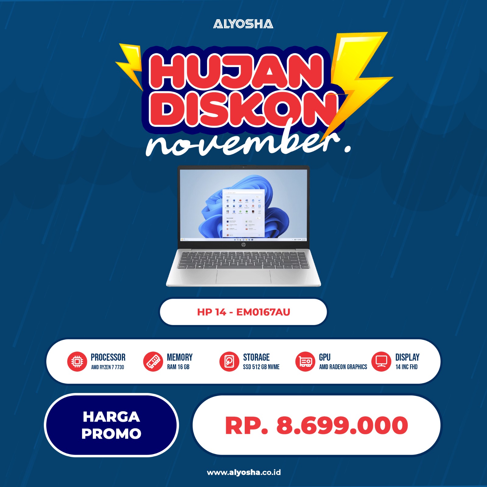 HP 14 EM0167AU EM0168AU