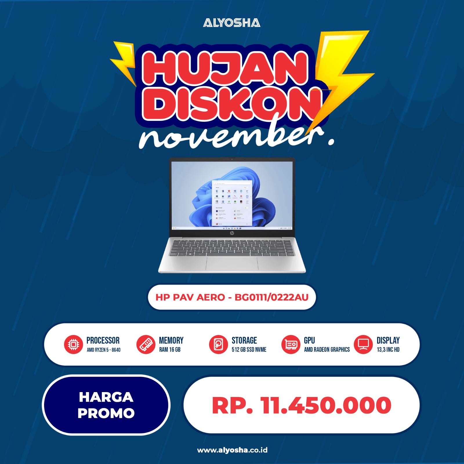 HP Pavilion Aero 13-bg0111AU/bg0222AU