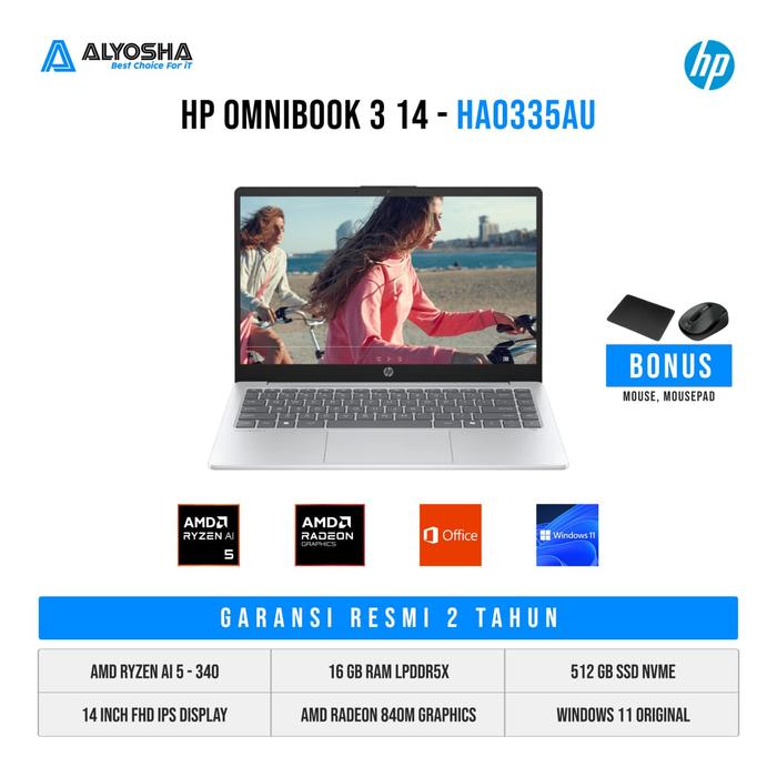 HP OMNIBOOK 3 NG AI HA0335AU