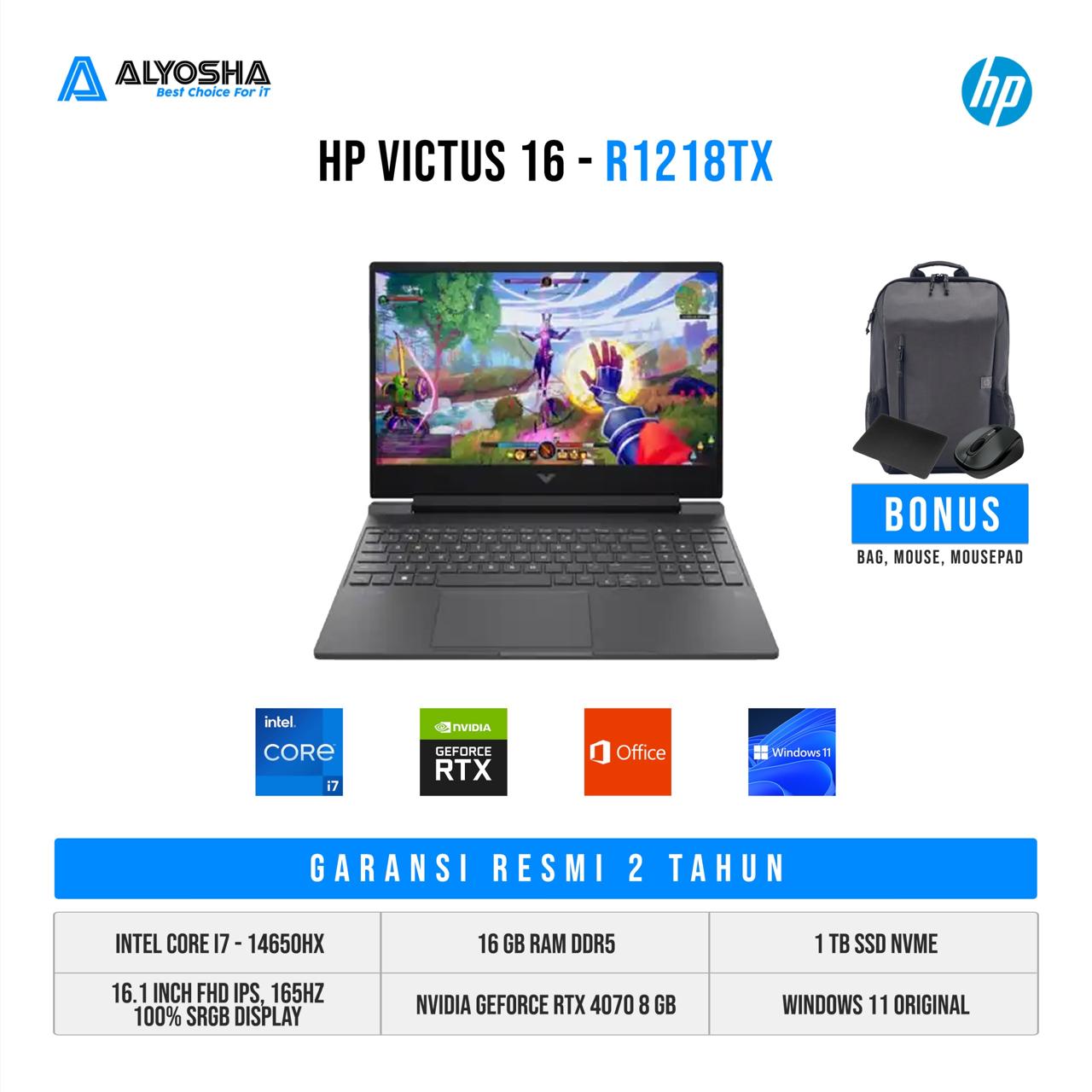 Laptop HP Victus 16 R1218TX