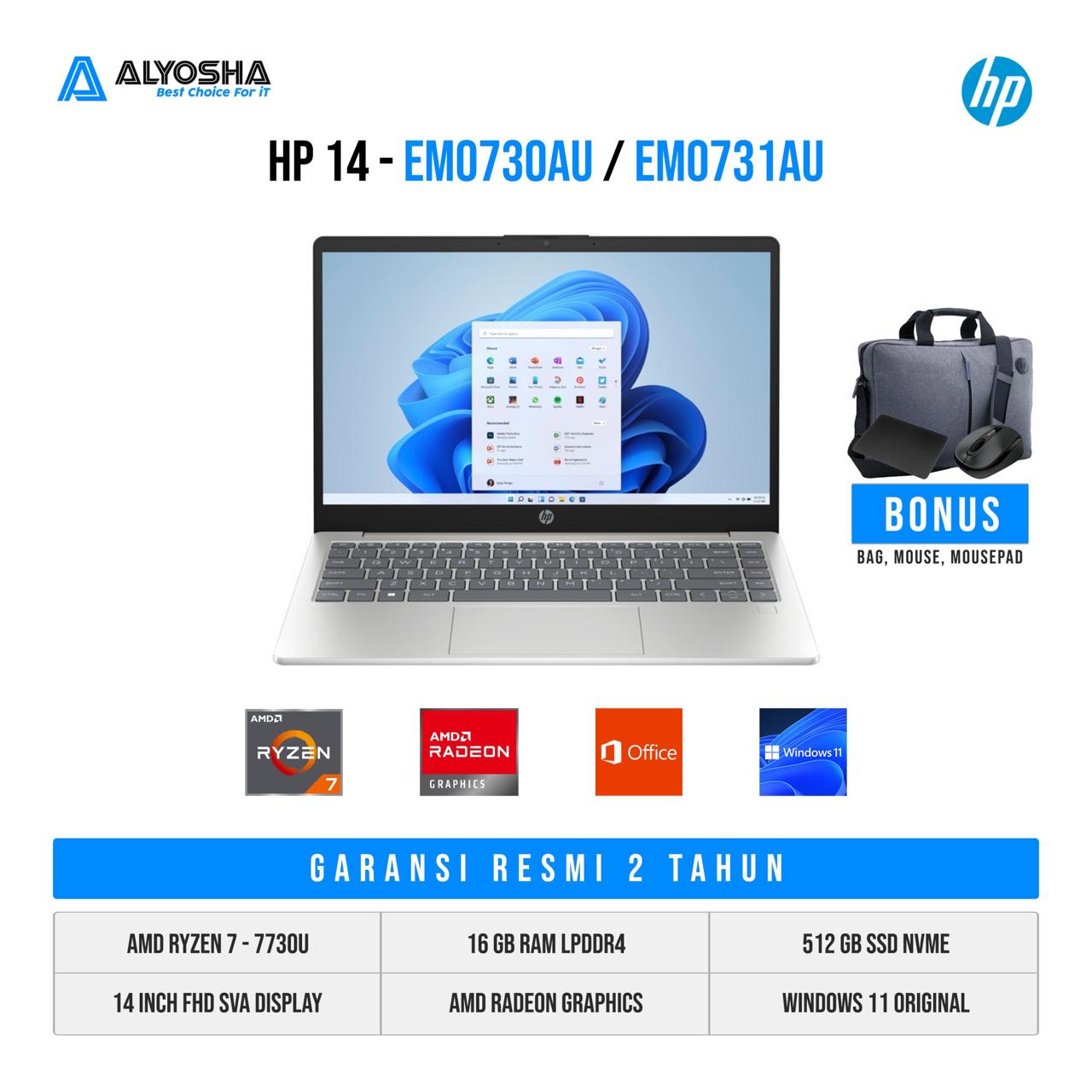 LaptopHP 14 EM0730AU / EM0731AU