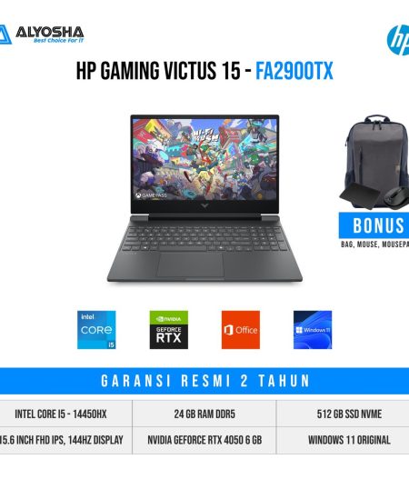 Laptop HP Victus GAMING 15-FA2900TX