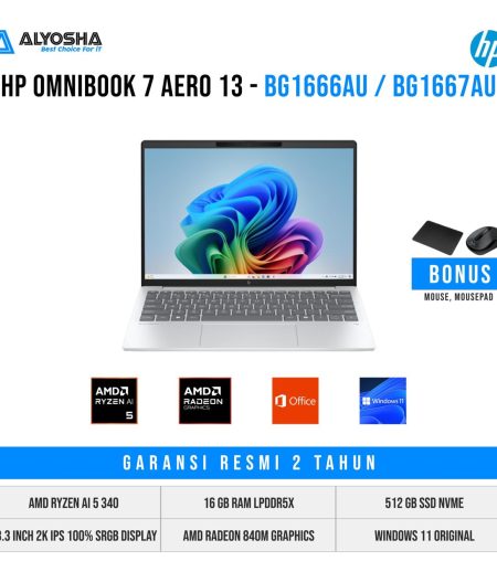 Laptop HP OmniBook 7 Aero 13 BG1666AU / BG1667AU