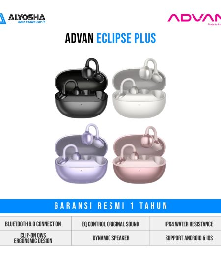 ADVAN Eclipse+ Plus Open-Ear Clip Bluetooth